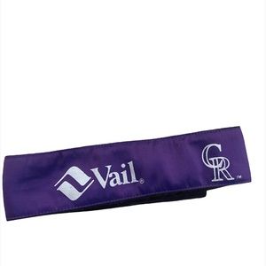 Vintage Vail Colorado Rockies  1990 headband/ear warmer